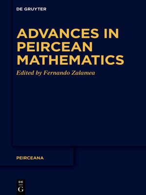 cover image of Advances in Peircean Mathematics